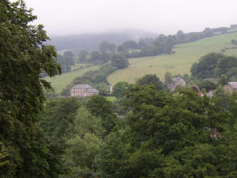 Woodside from the Castle Bailey