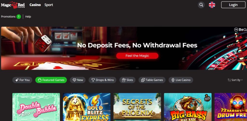 magicred casino site