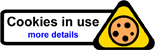 Cookies in Use button